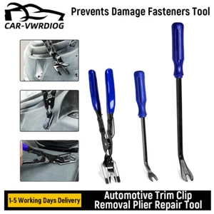 Car Headlight Plier Removal Tools Fastener Pin Pliers Puller Window Trims Repair - Picture 1 of 8