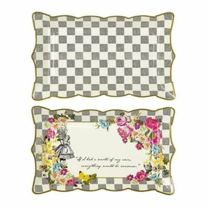 Truly Alice Mad Hatter Tea Party Food Platters (4 Pack) - Picture 1 of 1