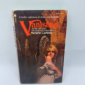 Vanished by Marjorie Carleton 1973 Pyramide PB Vintage Gothic Romance Horror - Bild 1 von 9