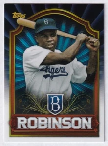 2011 Topps Value Box Chrome Refractor #MBC2 Jackie Robinson Brooklyn Dodgers - Bild 1 von 2