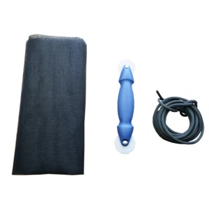 Kit Riparazione Porta Schermo Con Attrezzo Avvolgibile 48” x 84” Schermo Vetroresina Antracite - Foto 1 di 12