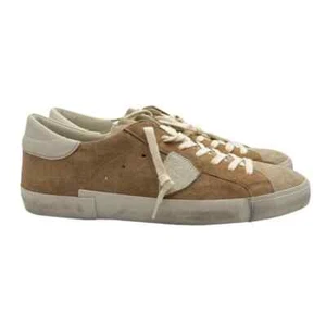 Sneakers Uomo Philippe Model Paris Prsx In Camoscio Beige Sfoderato PRLU XS11 - Foto 1 di 4