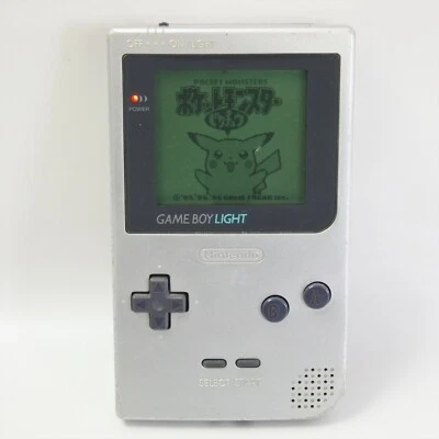 JUNK Nintendo GameBoy LIGHT Console MGB-001 Silver L10577663 gb - Image 1 of 4
