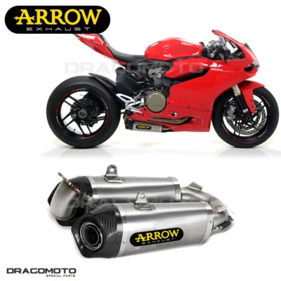 Escape Ducati Panigale 1199 2012 2013 Flecha Titanio CC FUNCIONA Foto 1 de 4