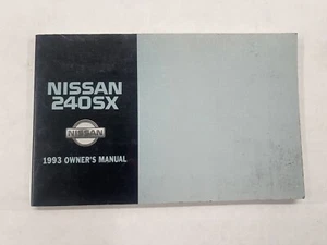 1993 Nissan 240SX Original Owners Manual Great Condition - Picture 1 of 4