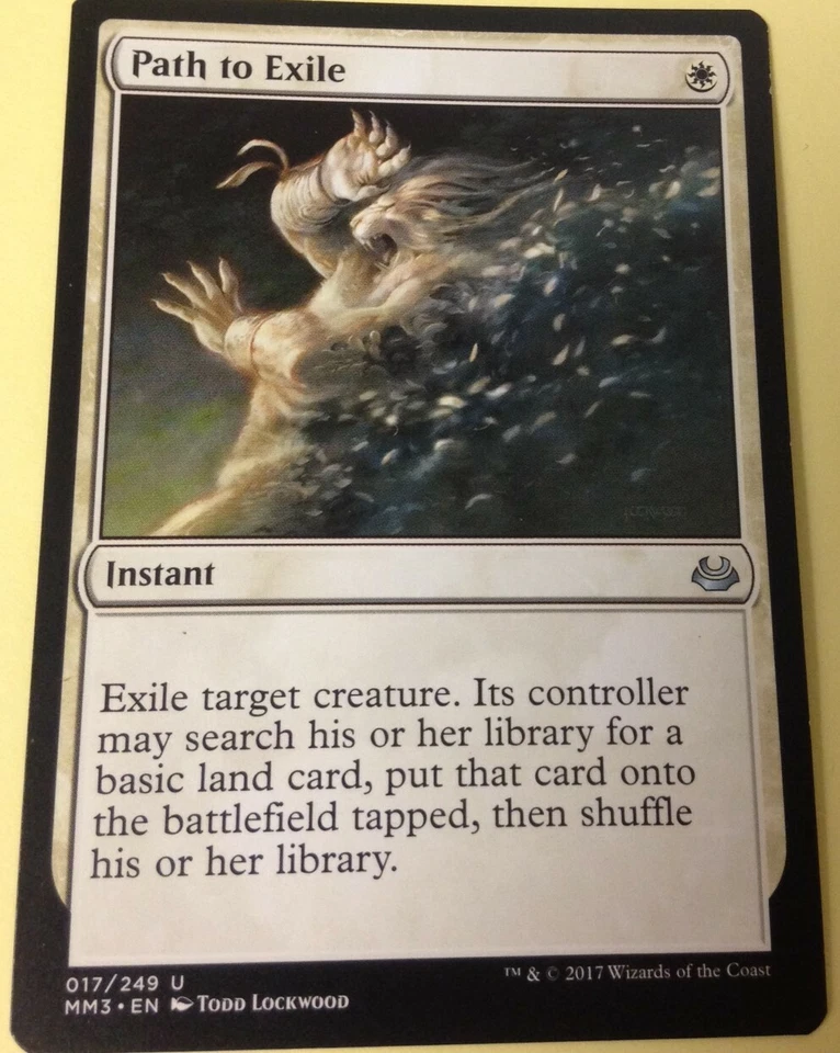 1 x Path To Exile 017/249 - Modern Masters 2017 (MM3)- Mtg Magic card-New  - Image 1 of 1
