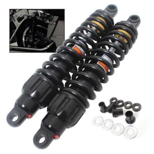 343mm 13.5" Shocks Absorbers Suspension Black For Harley Electra Street Glide - Bild 1 von 16