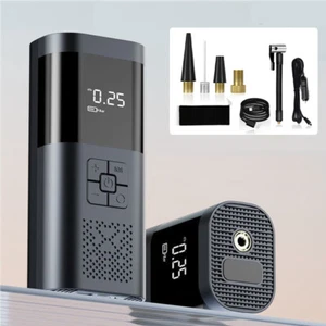 150PSI Rechargeable Air Pump Tire Inflator Portable Compressor Car Tyre Inflator - Picture 1 of 13