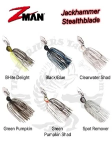 Evergreen / Z-Man Jack Hammer Stealth Blade Chatterbait - Größe/Farbe wählbar - Bild 1 von 8