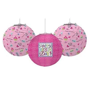 Dulce Fiesta Cupcake Brillante Moderno Cupcake Fiesta Fiesta Decoración Papel Linternas - Imagen 1 de 1