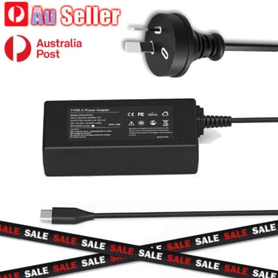 65W USB C Type C For HP Chromebook Lenovo/Acer/Asus/Samsung Power Laptop Charger - image 1 of 4
