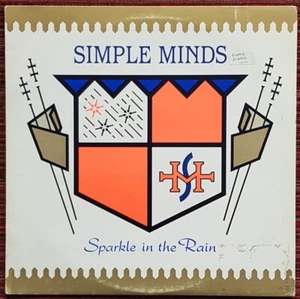 SIMPLE MINDS SPARKLE IN THE RAIN RARE CLEAR VINYL LP FROM CANADA - Picture 1 of 6