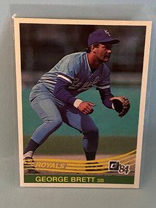JA2647 1984 Donruss George Brett #53 Kansas City Royals