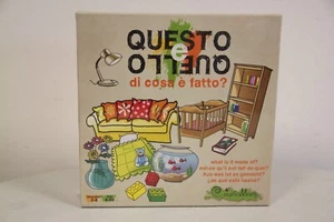 QUESTO E QUELLO di cosa è fatto? CREATIVAMENTE 2-8 giocatori GIOCO PUZZLE -nuovo - Foto 1 di 3