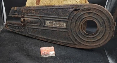 Carter Protège Chaine Vélo Ancien LA FRANÇAISE DIAMANT 1920 Old Bike Chain  - Photo 1/4