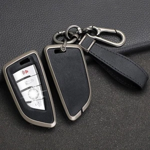 Key Case Fob Bag Shell Keychain Cover For BMW 1 2 3 4 5 6 Series X1 X2 X3 X4 X5 - Picture 1 of 8