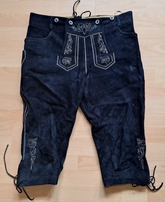 Trachten Hose,  Größe  52  gay, schwarz Kniebnund... - Bild 1 von 4