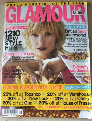 GLAMOUR MAGAZINE SEPTEMBER 2004 Featuring NATIONAL GLAMOUR WEEK  - Image 1 of 2