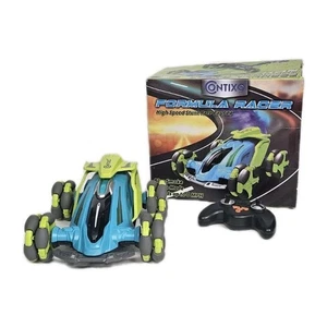 Contixo SC4 2.4GHz Remote Control RC Race Car Lights Sounds Blue Smoke Untested  - Picture 1 of 9