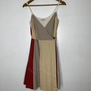 Vestido Bandera AllSaints Spitalfields Para Mujer 10 Verano Bloques de Colores De Colección Fluido Boho - Imagen 1 de 7