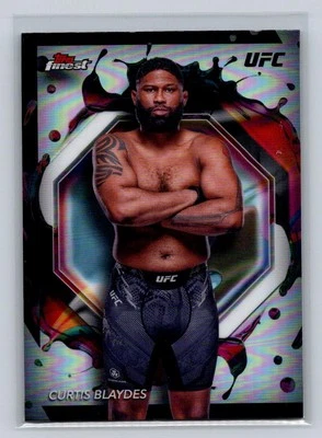 2024 Topps Finest UFC #266 Curtis Blaydes -Refractor-Heavyweight - Image 1 of 2