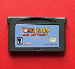 Yoshi's Island: Super Mario Advance 3 Nintendo Game Boy Advance Authentic Saves - Picture 1 of 13