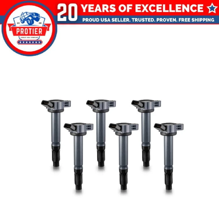 Set of 6 Ignition coil Compatible with Toyota Camry RAV4 - Изображение 1 из 1