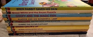 Menge 10 Walt Disneys wunderbare Welt des Lesens Bücher Vintage Hardcover - Bild 1 von 12