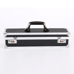 Aluminium Security Number Hard Case Chef Knife Roll Bag Tool Storage Case Holder - Picture 1 of 6