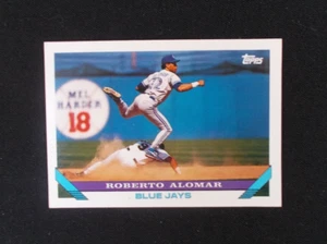 Tarjeta de béisbol Topps 1993 #50 de Roberto Alomar - Azulejos de Toronto - Imagen 1 de 2