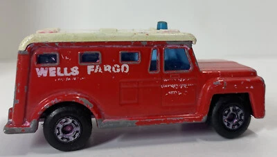 Camión blindado superrápido Matchbox vintage hecho en Inglaterra 1978 Lesney Prod & Co Foto 1 de 4