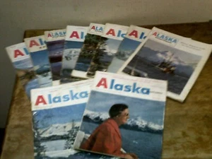 ALASKA SPORTSMAN MAGAZINE, 10 ISSUES, 1960'S, HUNTING/FISHING - Picture 1 of 1
