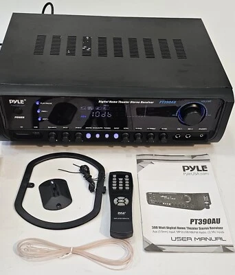 Pyle PT390AU Digital Home Theater Stereo Receiver (Open Box) - Image 1 of 4