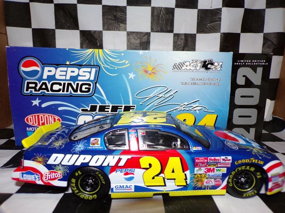 Action #24 Jeff Gordon DuPont Pepsi Daytona 2002 Monte Carlo #102224 1/24 Scale