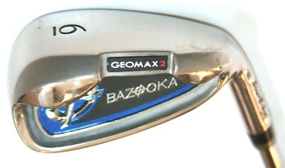 Tour Edge Bazooka Geomax 2 Max M.O.I. 6 iron in stiff flex steel - Image 1 of 4