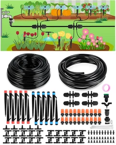 Sistema di irrigazione a goccia per irrigazione giardino: irrigatore nebulizzatore 230 piedi dispositivi fai da te - Foto 1 di 12