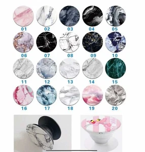 *OFFER*MARBLE & GALAXY Pop Up Phone holder,phone grip,Mobile Holder,PopUp Socket - Picture 1 of 90