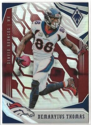 DEMARYIUS THOMAS - WR Broncos - 2018 Panini Phoenix - Red  219/299  #31  (1042a) - Image 1 of 3