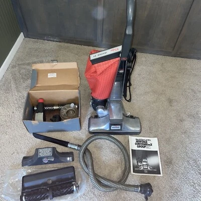 Kirby Heritage Turbo  Vacuum Cleaner Upright  Model 1-Hd With Acessories Working - Image 1 of 4