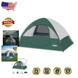 Lightweight 2-Person Windproof Dome Tent – Spacious & Portable Outdoor Shelter - Picture 1 of 10