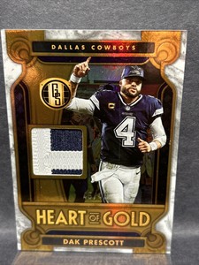 2023 Panini Gold Standard Dak Prescott Heart Of Gold Patch #19 /49