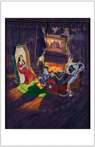 "IMPRESIÓN DE PÓSTER MUNSTER - HOGAR DULCE HOGAR - KIT MODELO AURORA OBRAS DE ARTE - 11"" x 17"" - Imagen 1 de 1