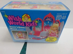 Kenner Wish World Kids Dream 'N Queen Spiegel Spielset neu in beschädigter Verpackung - Bild 1 von 4