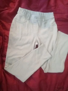 Nautica School Uniform Khaki Girls Pants Size 12R - Picture 1 of 7