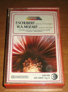 MUSICASSETTA SCHUBERT MOZART ORCHESTRA FILARMONICA LENINGRADO RICORDI OCK 716201 - Foto 1 di 4