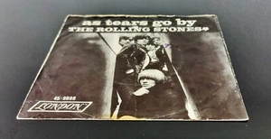 THE ROLLING STONES AS TEARS GO BY Vinyl, 7", 45 RPM, Single (EX,G-,EX+) - Bild 1 von 2