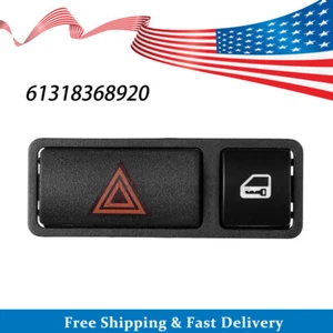 61318368920 Hazard Warning Door Central Lock Locking Switch For BMW 325Ci X5 M3 - Picture 1 of 7