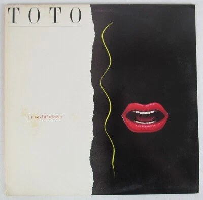 TOTO Isolation QC38962 LP Vinyl VG Cover VG Sleeve 1984 - Image 1 of 4