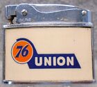 Vintage Union '76' Gas & Oil Service Station flat advertising lighter NICE RARE
