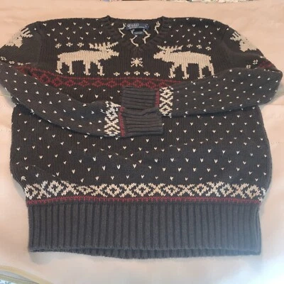 Suéter grande vintage Ralph Lauren Ski Moose para hombre Foto 1 de 4
